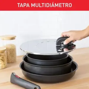 Tefal Tampa Anti Salpicos Aço Inoxidável 20/22/24/26/28 cm
