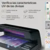 SafeScan Safescan 50 Detector de Notas Falsas Ultravioleta Verificação de Bilhetes e Documentos