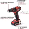 Einhell TE-CD 18/40 Li-i 2×2,0Ah 2 velocidades