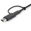 Startech.com Cabo USB-C com Adaptador USB-A 1m Macho/Macho