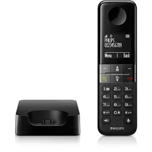 Philips D4701B/34 Telefone Fixo Preto Mãos Livres