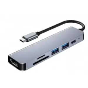3GO HUB3UCRH4K Hub USB com HDMI 4K USB-C 3 portas