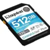 Kingston SDG3/512GB 512GB Cartão de Memória U3 V30 UHS-I