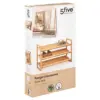 5 Five Sapateira Natural Bambu 74x50x33 cm