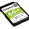 Kingston SDS2/64GB 64GB Cartão de Memória SD Canvas Select Plus UHS-I U3