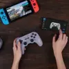 8BitDo Pro2 Gamepad Bluetooth sem fio vibração perfil personalizável Preto