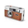 Agfa Camera Analógica Reutilizável 35mm F9 Lente Fixa Brown