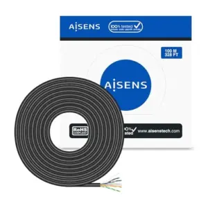 Aisens A135-0675 Bobina de Cabo de Rede Cat6 100m