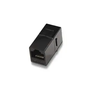 Aisens A139-0299 Módulo Keystone RJ45 Fêmea-Fêmea Preto