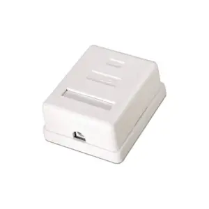 Aisens A139-0301 Caixa de Surface Conexão RJ45 Cat.6 Branco