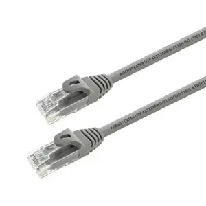 Aisens A1450325 Cabo de Rede Cat6a UTP 50CM Cinzento