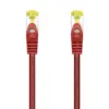 Aisens A146-0470 Cabo de Rede RJ45 CAT.7 LSZH SFTP 1.0M Vermelho