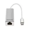 Aisens Adaptador USB-C a RJ45 0,15m USB-C
