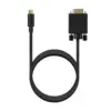 Aisens Cabo Conversor USB-C para VGA 1.8m Macho