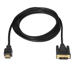 Aisens Cabo DVI a HDMI 1.8m Macho Preto