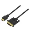 Aisens Cabo DVI a HDMI 1.8m Macho Preto