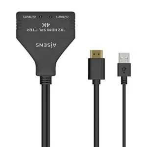Aisens Duplicador HDMI 30cm 1×2