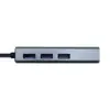 Aisens Hub USB 3.2 com 3 portas USB e RJ45