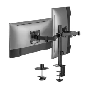 Aisens Suporte Eco para 2 Monitores 17-32″ Preto