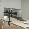 Aisens Suporte Eco para 2 Monitores 17-32″ Preto