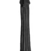 All Black Fisting Dildo Silicone 31cm Preto Realista