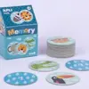 Apli Jogo Casinha de Memória Safari para Crianças 3 Anos Brinquedo Educativo