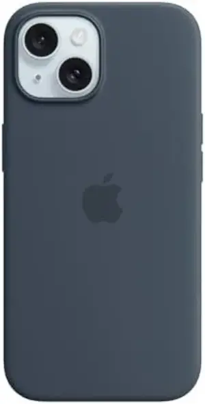 Apple iPhone 15 Plus Capa Silicone Storm Blue