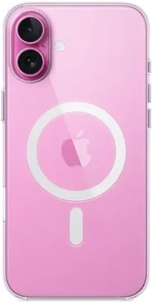 Apple iPhone 16 Plus Capa Silicone MagSafe Transparente