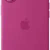 Apple iPhone 16 Plus Silicone MagSafe Fuchsia