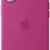 Apple iPhone 16 Plus Silicone MagSafe Fuchsia