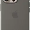 Apple iPhone 16 Pro Capa Silicone MagSafe Stone Grey
