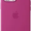 Apple iPhone 16 Pro Max Fuchsia Silicone MagSafe