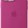 Apple iPhone 16 Pro Max Fuchsia Silicone MagSafe