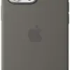 Apple iPhone 16 Pro Max Stone Grey Silicone MagSafe