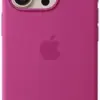 Apple iPhone 16 Pro Silicone MagSafe Fúcsia