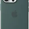 Apple iPhone 16 Pro Silicone MagSafe Lake Green