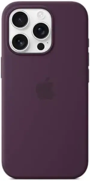 Apple iPhone 16 Pro Silicone MagSafe Plum