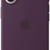 Apple iPhone 16 Silicone Plum