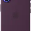 Apple iPhone 16 Silicone Plum