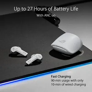 Asus Cetra True Wireless Auriculares Sem Fios Gaming Brancos