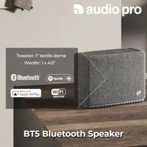Audio Pro A15 40W WiFi Bluetooth Cinzento Escuro