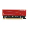 Axagon PCEM2-S Adaptador PCIe 3.0 x16 com Dissipador