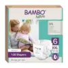 Bambo Nature Fraldas Tamanho 6 Eco Respiráveis
