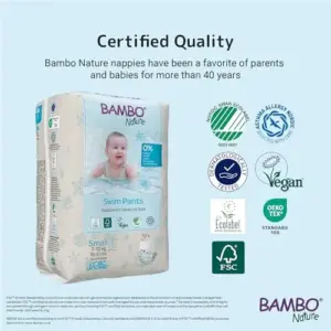 Bambo Nature Fraldas Tamanho M +12kg 12 Unidades