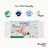 Bambo Nature Toalhitas Biodegradáveis 50 Unidades