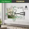 Barkan BM 13-65″ Suporte de Parede Full Motion