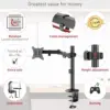 Barkan M121T Suporte Monitor Articulado 13-34″