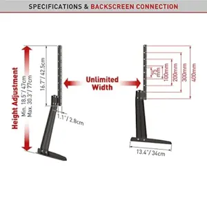 Barkan S40 Suporte para TV de Mesa Fixo 32-70 polegadas