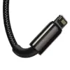 Baseus Cabo USB Tungsten 3 em 1 1.5m Preto