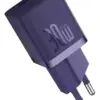 Baseus Carregador Rápido Compacto GAN5 30W Usb-c Roxo